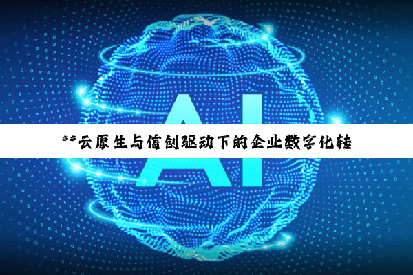 **云原生与信创驱动下的企业数字化转型与技术创新深度解析**